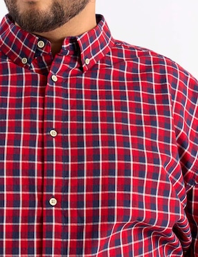 Camisa casual Weekend Plus manga larga para hombre
