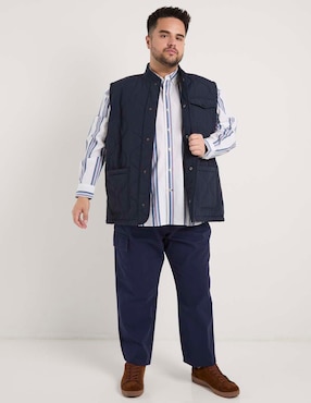 Pantalón Business casual straight Weekend Plus para hombre