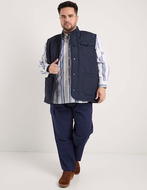 Pantalón Business casual straight Weekend Plus para hombre