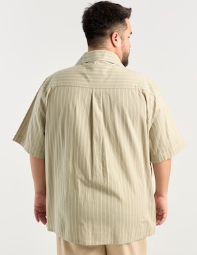 Camisa casual Weekend Plus manga corta para hombre