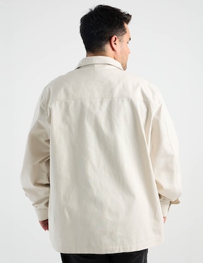 Sobrecamisa casual Weekend Plus manga larga para hombre