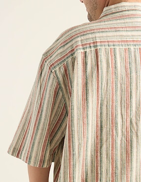 Camisa casual Weekend Plus manga 3/4 para hombre