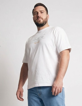 Playera Weekend Plus cuello redondo para hombre