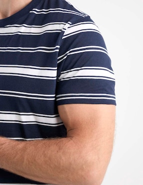 Playera Weekend Plus cuello redondo para hombre