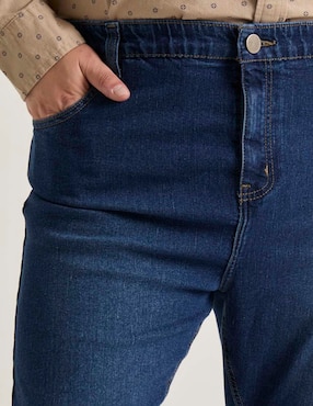 Jeans straight Weekend Plus lavado medio para hombre