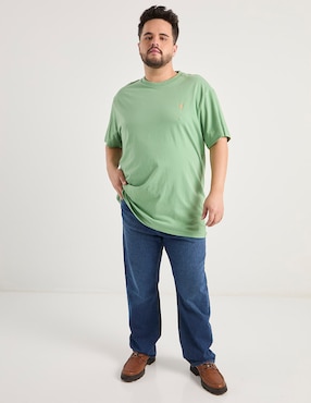 Jeans straight Weekend Plus lavado medio para hombre