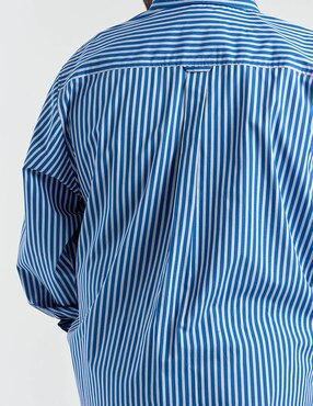 Camisa casual Weekend Plus de algodón manga larga para hombre