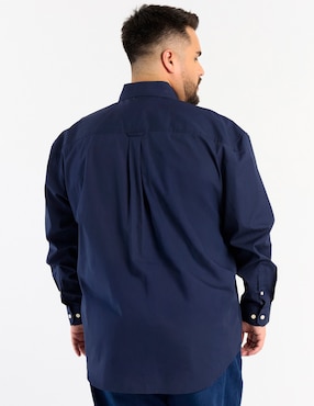 Camisa casual Weekend Plus manga larga para hombre