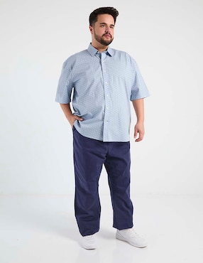 Camisa casual Weekend Plus manga corta para hombre