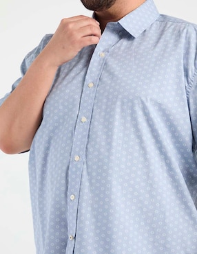 Camisa casual Weekend Plus manga corta para hombre