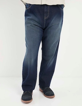Jeans straight Weekend Plus deslavado para hombre