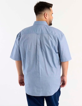 Camisa casual Weekend Plus manga al codo para hombre