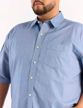 Camisa casual Weekend Plus manga al codo para hombre