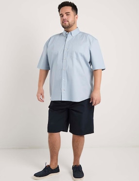 Camisa casual Weekend Plus manga al codo para hombre