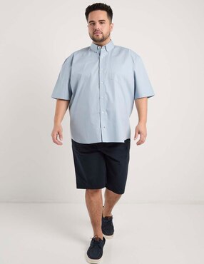 Camisa casual Weekend Plus manga al codo para hombre