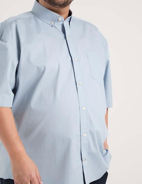 Camisa casual Weekend Plus manga al codo para hombre