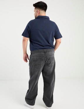 Jeans straight Weekend Plus deslavado para hombre