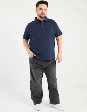 Jeans straight Weekend Plus deslavado para hombre