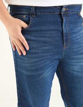 Jeans slim Weekend Plus deslavado para hombre