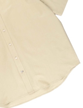 Camisa casual Weekend Plus de algodón manga corta para hombre