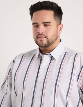 Camisa casual Weekend Plus manga al codo para hombre