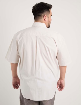 Camisa casual Weekend Plus manga al codo para hombre