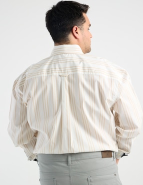 Camisa casual Weekend Plus manga larga para hombre