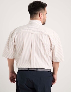 Camisa casual Weekend Plus manga al codo para hombre
