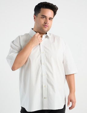 Camisa casual Weekend Plus manga corta para hombre