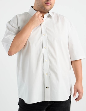 Camisa casual Weekend Plus manga corta para hombre