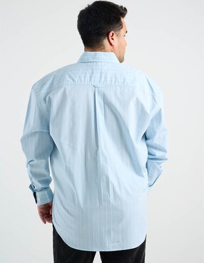 Camisa casual Weekend Plus manga larga para hombre