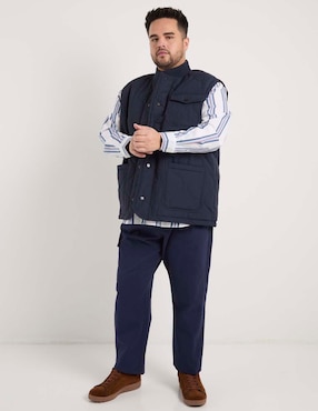 Camisa casual Weekend Plus manga larga para hombre