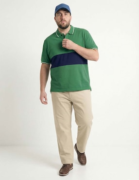 Playera tipo polo Weekend Plus para hombre