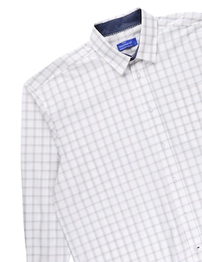 Camisa de vestir Weekend Plus de algodón manga larga para hombre