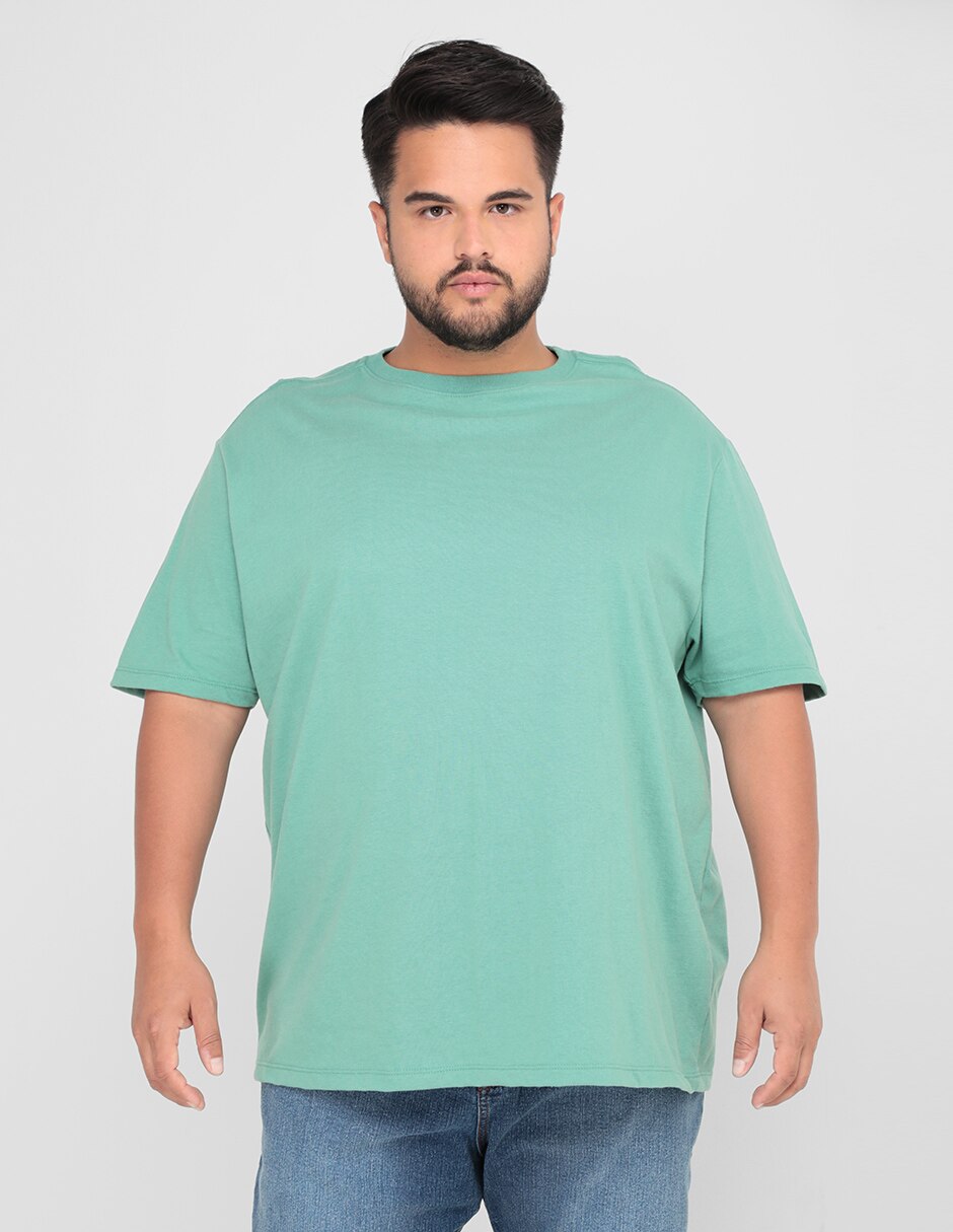 Playera cuello redondo para hombre 1