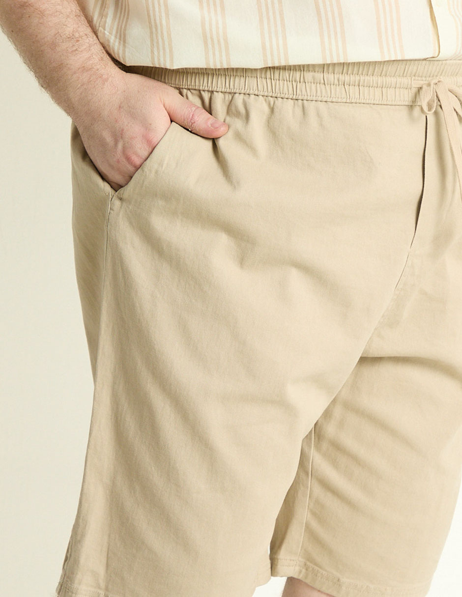 BERMUDA WEEKEND PLUS, 46, KHAKI CLARO W