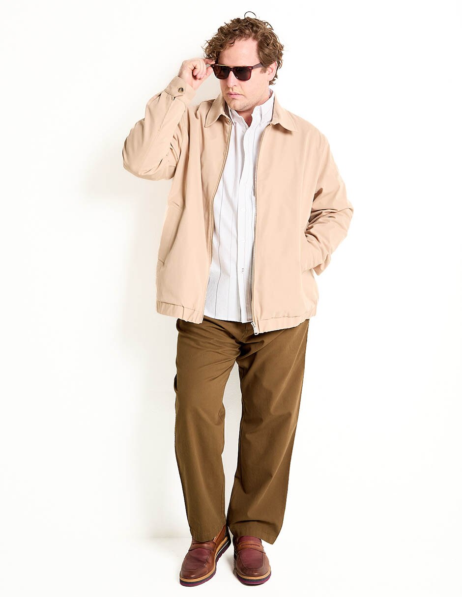 Pantalón regular de algodón para hombre 3