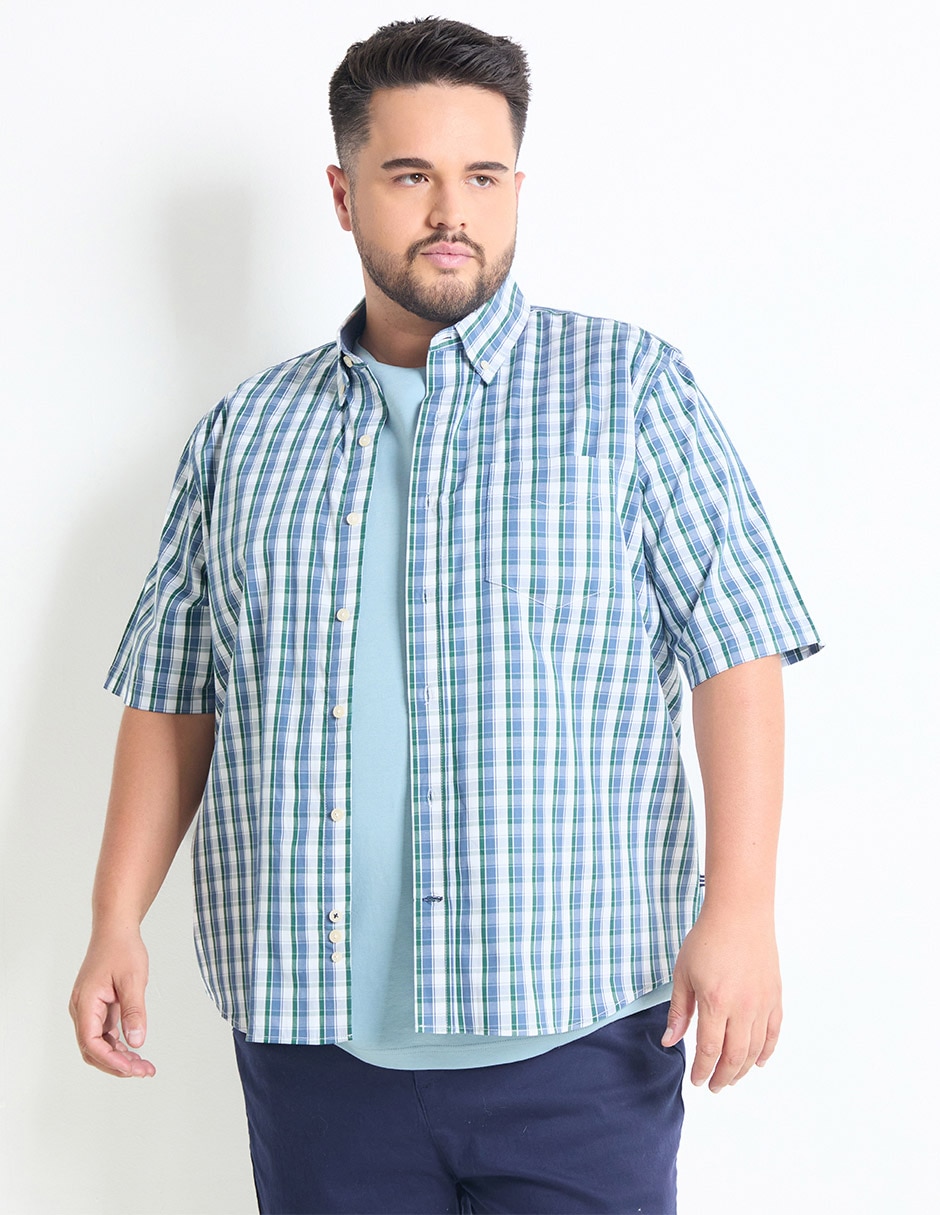 Camisa casual Weekend Plus manga corta para hombre Suburbia