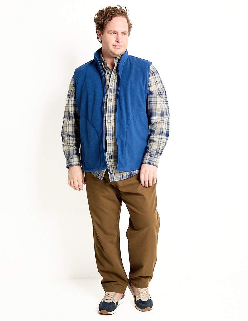 Camisa casual Weekend Plus manga larga para hombre