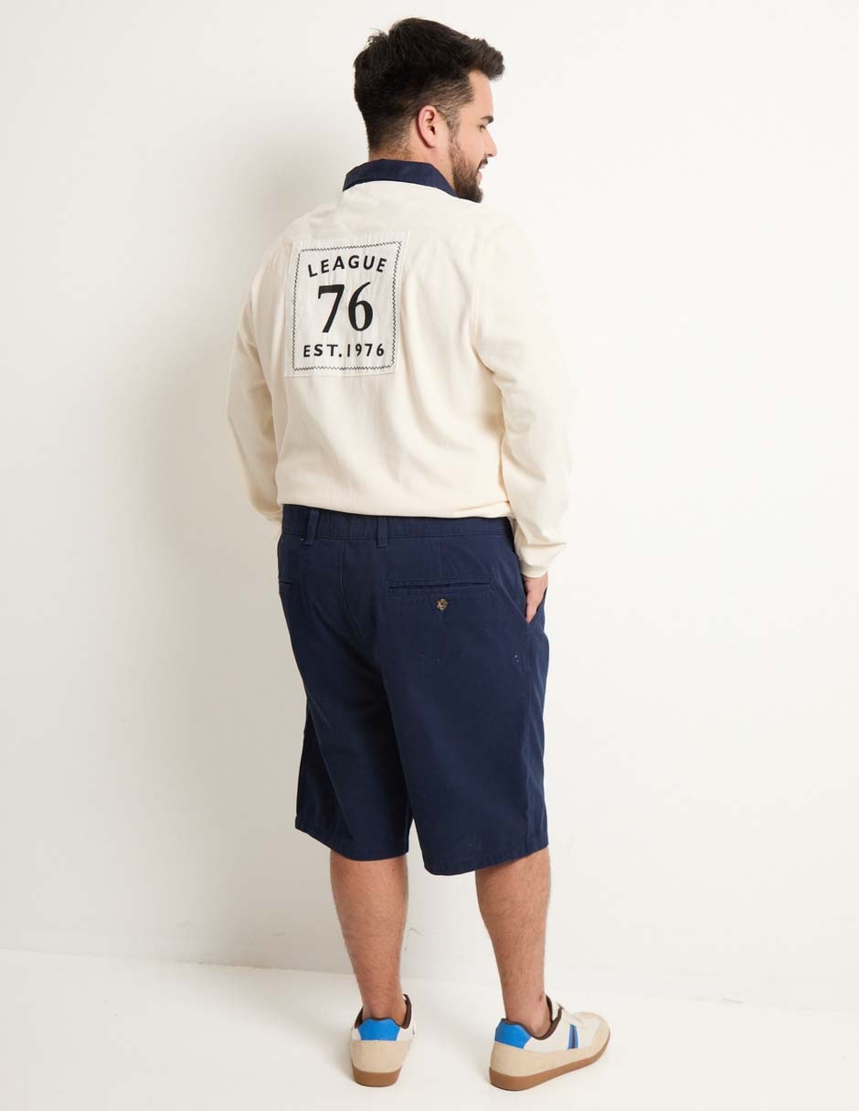 Bermuda de gabardina para hombre 2