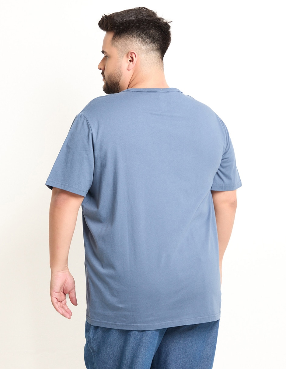 Playera cuello redondo para hombre 2