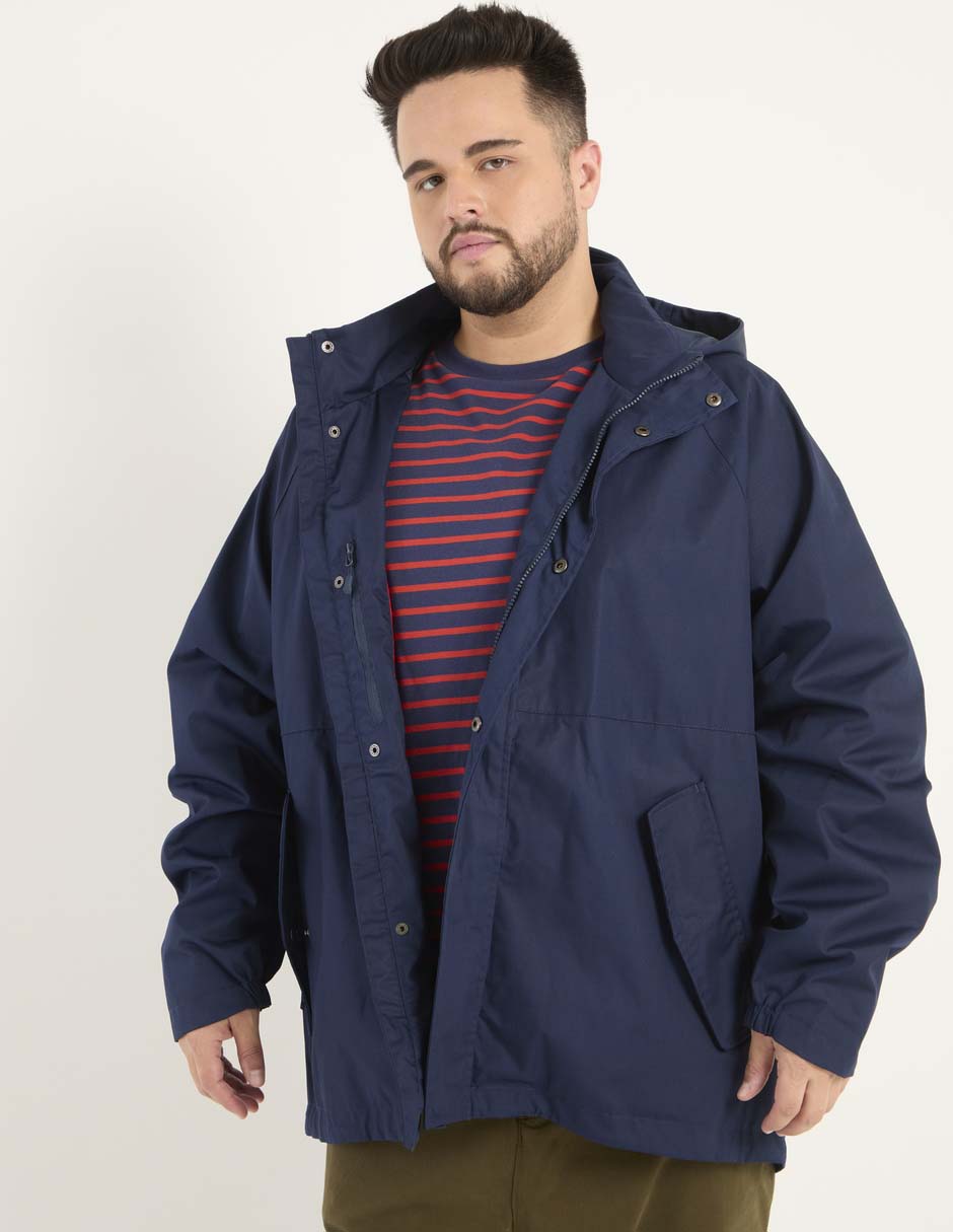 Chamarra rompevientos Weekend Plus con capucha para hombre Suburbia