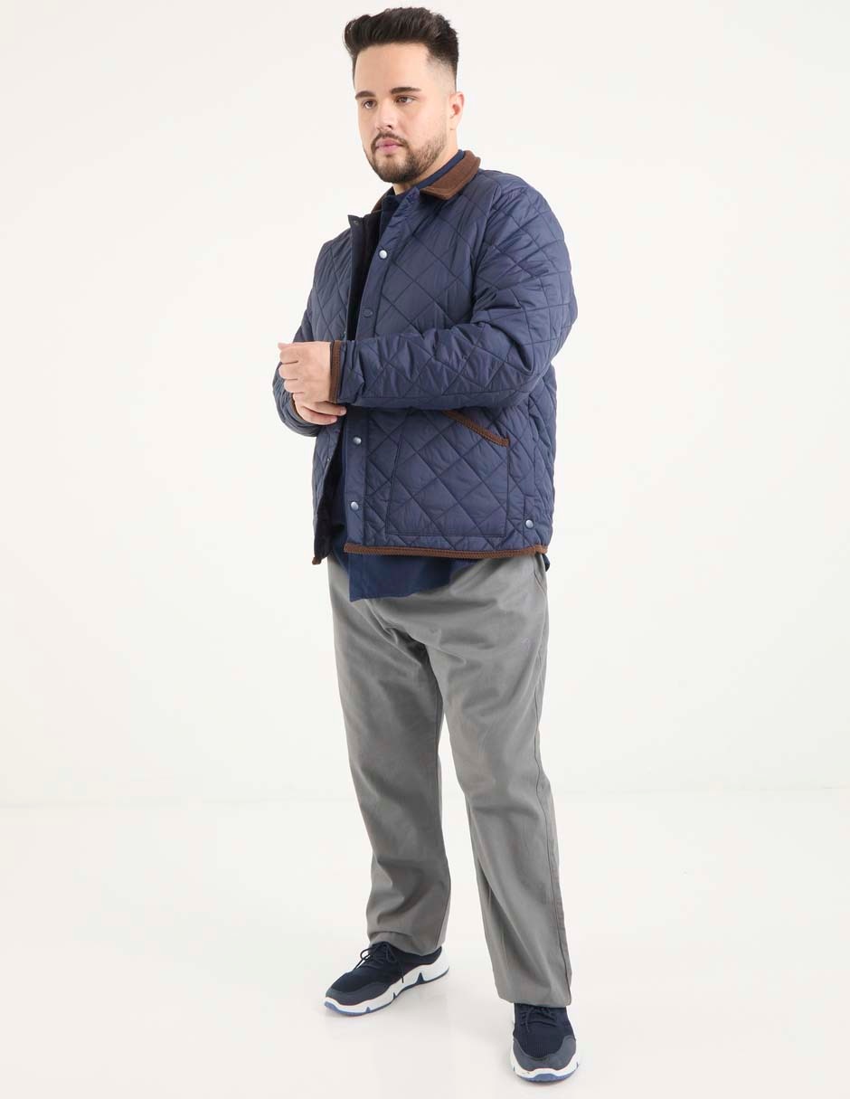 Pantalón regular de algodón para hombre 2