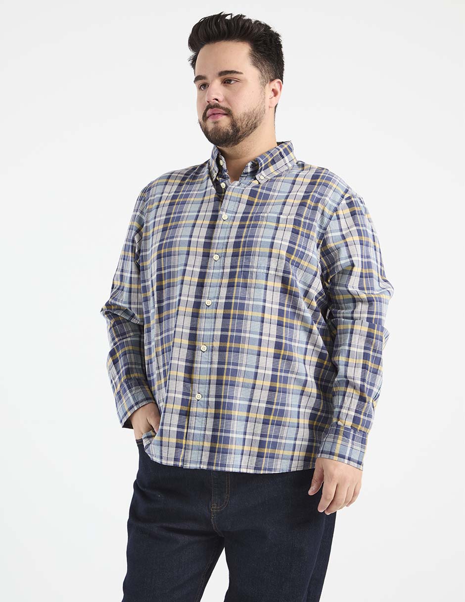 Camisa casual manga larga para hombre Camisa casual manga larga para hombre