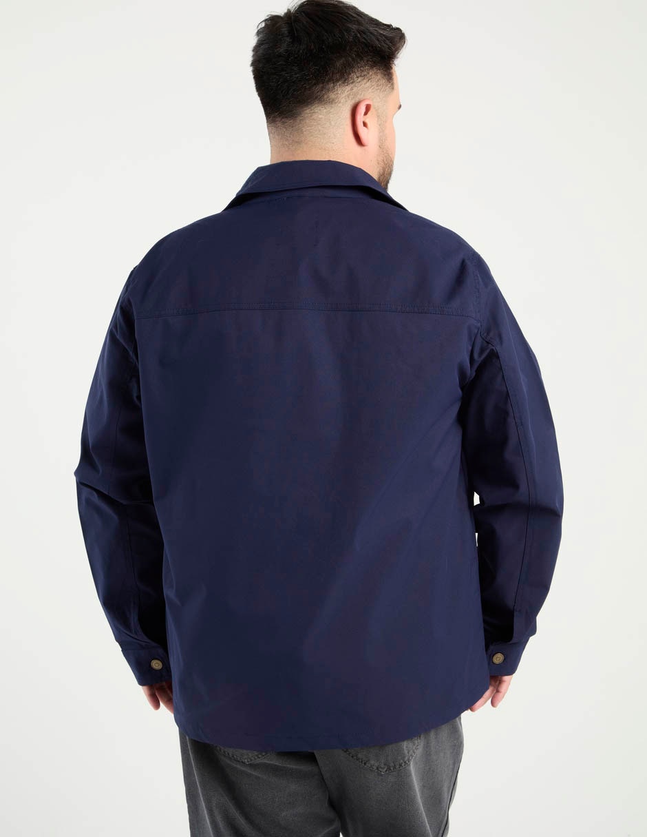 Chamarra casual con bolsillos para hombre 2