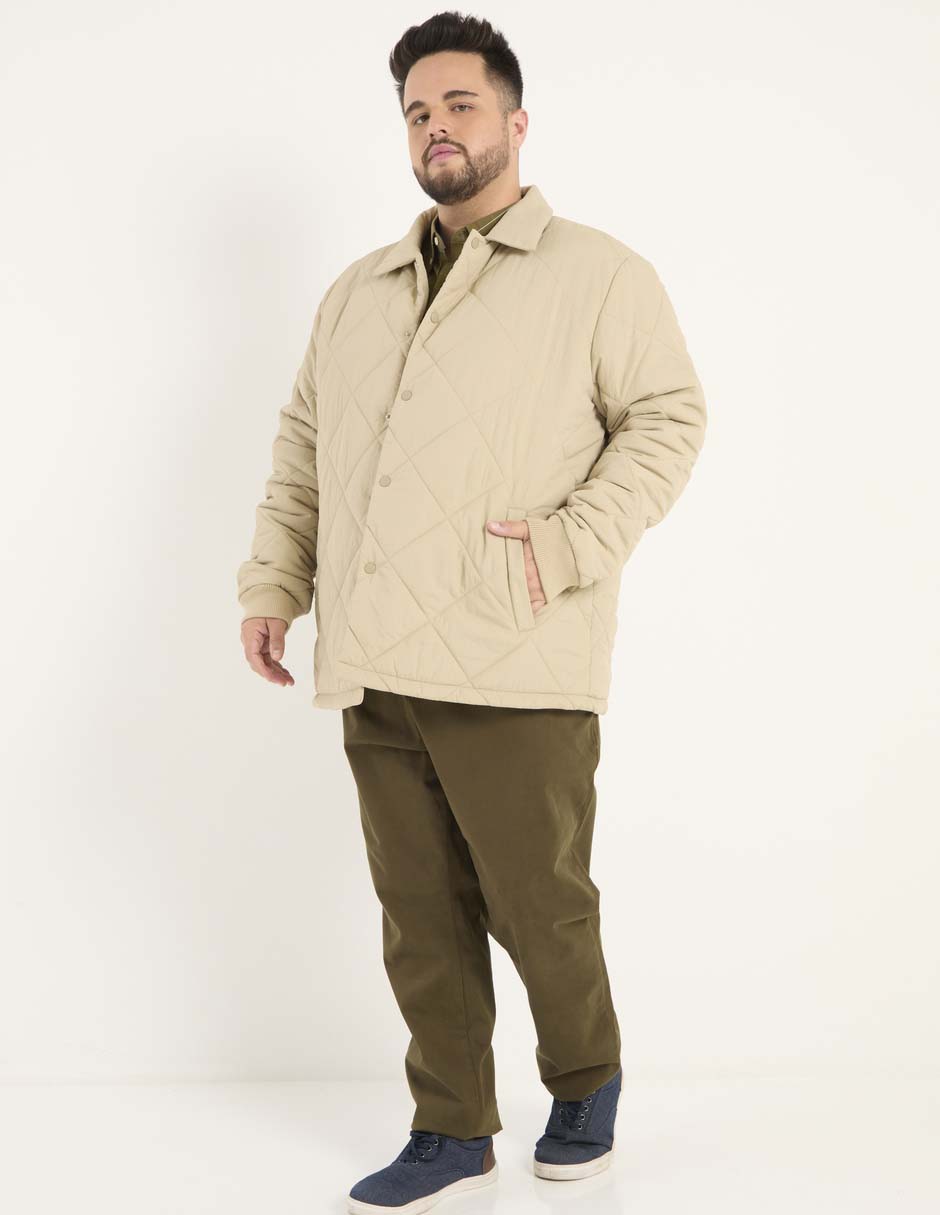 Chamarra casual con bolsillos para hombre 3