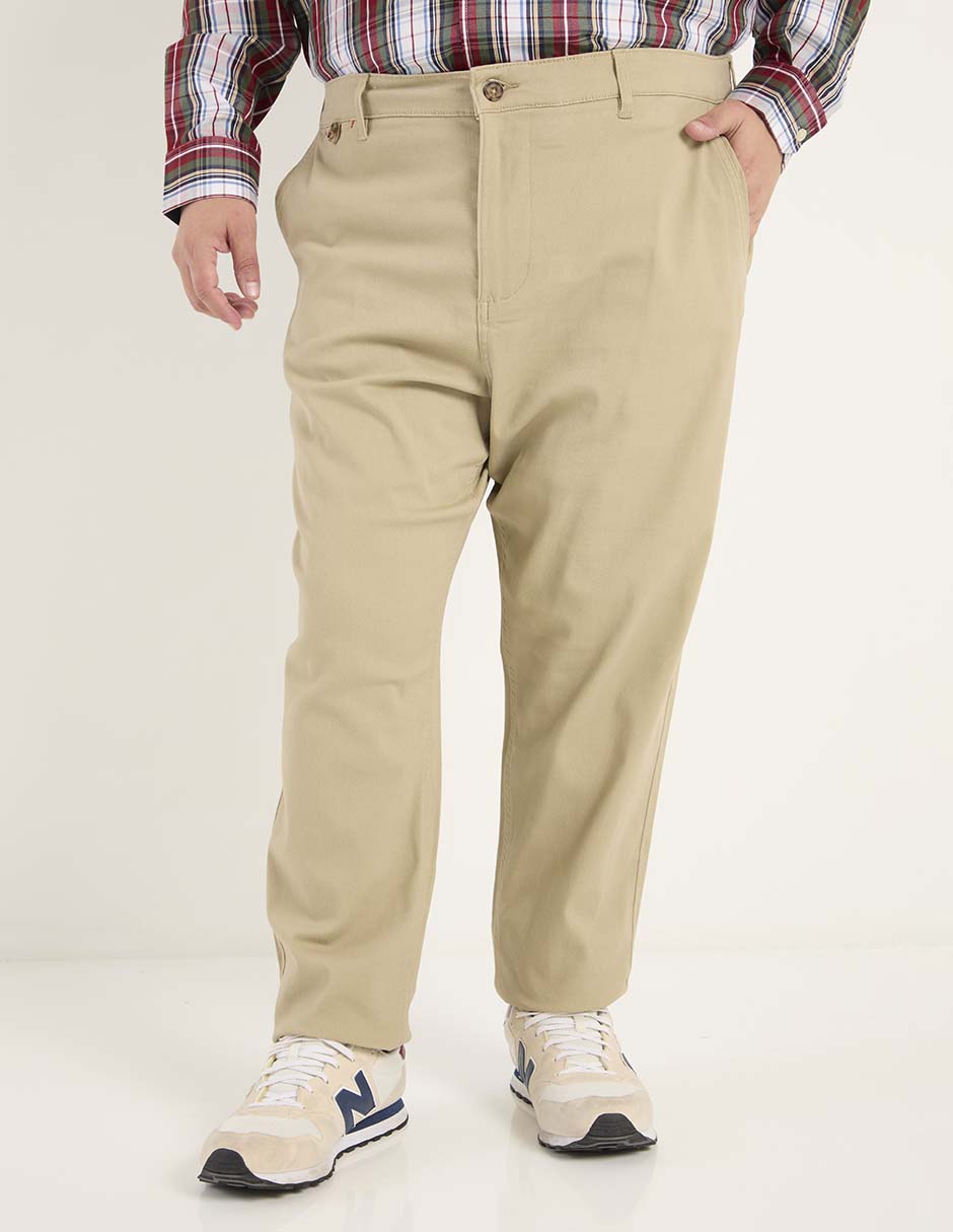 Pantalón chino recto para hombre Pantalón chino recto para hombre