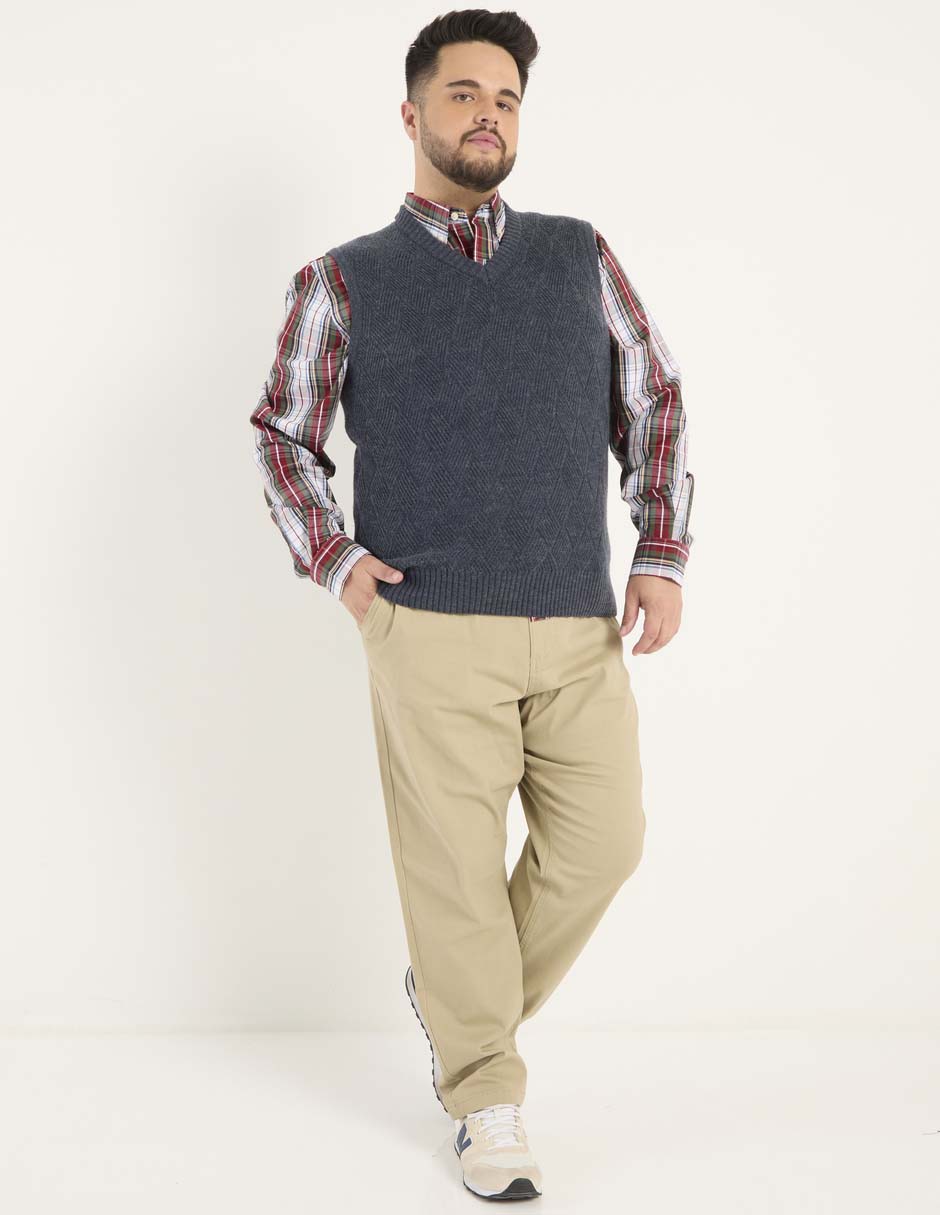 Pantalón chino recto para hombre 3