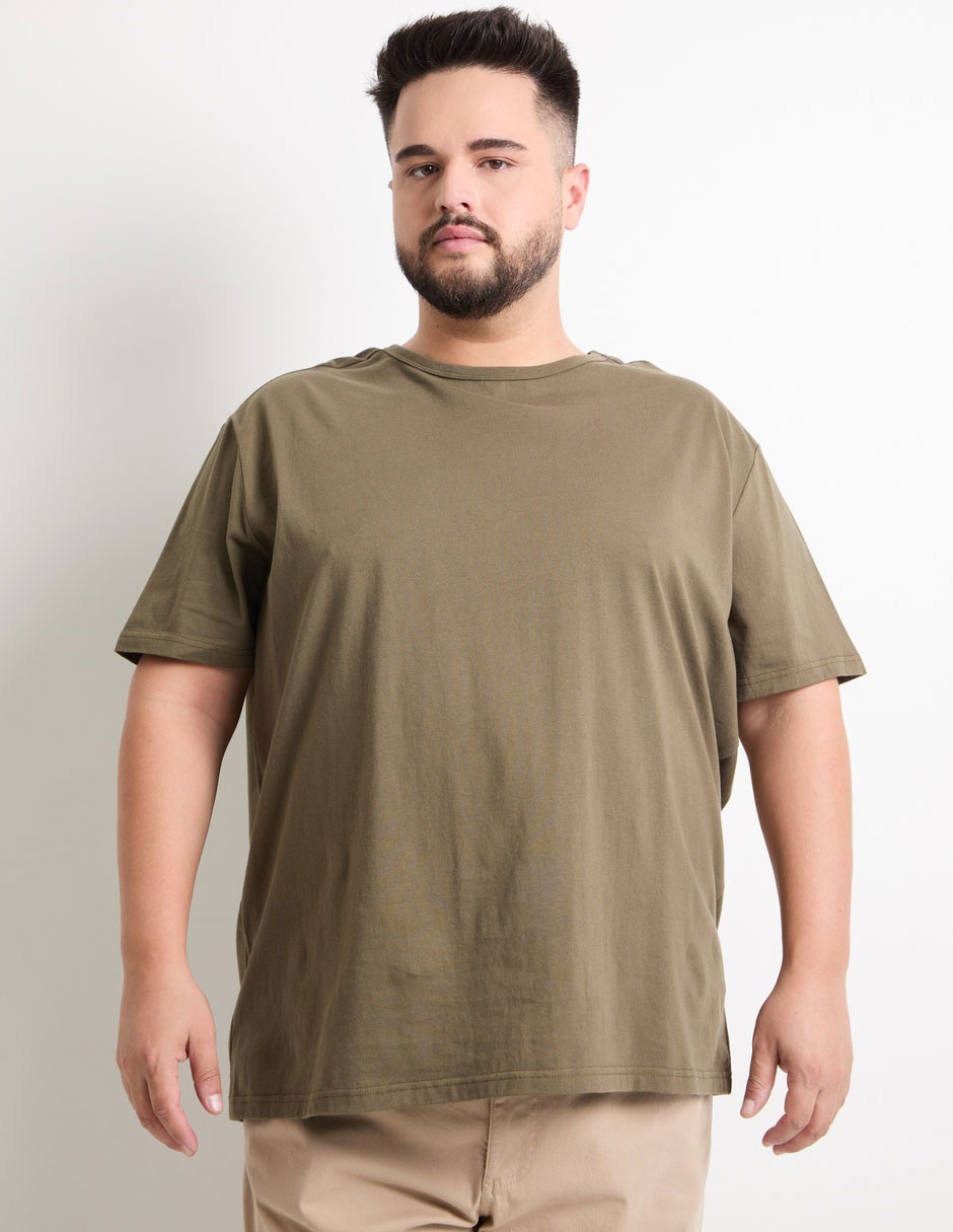 Playera cuello redondo para hombre