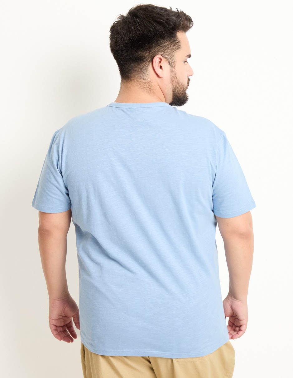 Playera cuello redondo para hombre 2
